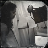 Ellie recording the voices for the Dancer